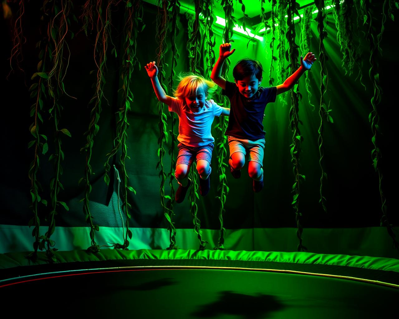 Glow Trampoline